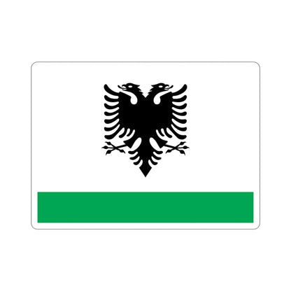 Albanian Coast Guard Ensign STICKER Vinyl Die-Cut Decal-3 Inch-The Sticker Space