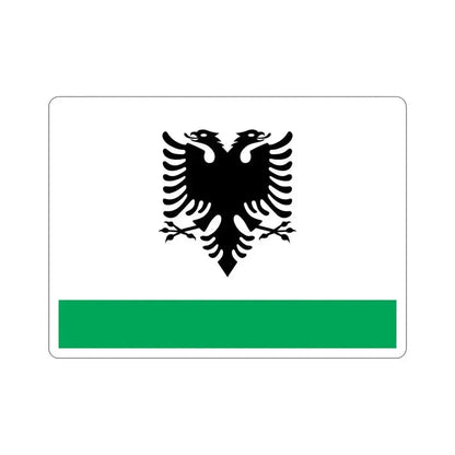 Albanian Coast Guard Ensign STICKER Vinyl Die-Cut Decal 5 Inch - The Sticker Space