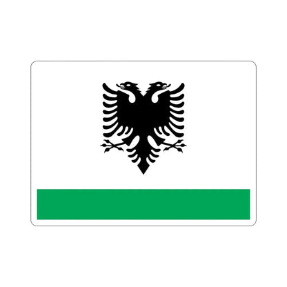 Albanian Coast Guard Ensign STICKER Vinyl Die-Cut Decal 6 Inch - The Sticker Space