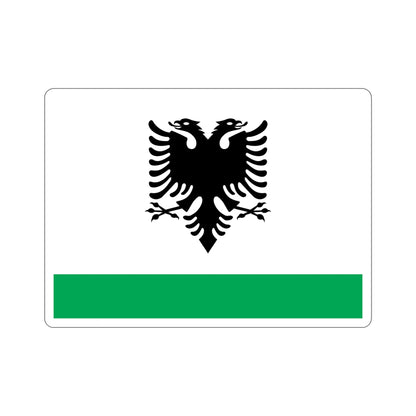 Albanian Coast Guard Ensign STICKER Vinyl Die-Cut Decal-6 Inch-The Sticker Space