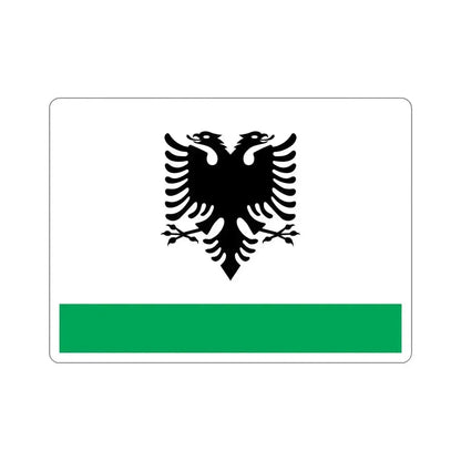 Albanian Coast Guard Ensign STICKER Vinyl Die-Cut Decal - The Sticker Space