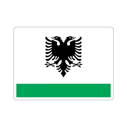 Albanian Coast Guard Ensign STICKER Vinyl Die-Cut Decal - The Sticker Space