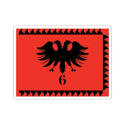 Albanian Legion (Albania) STICKER Vinyl Kiss-Cut Decal 4 Inch White - The Sticker Space