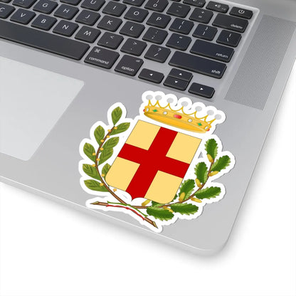 Albenga-Stemma Stile Waterbottle (Italy) (Coat of Arms) STICKER Vinyl Kiss-Cut Decal - The Sticker Space