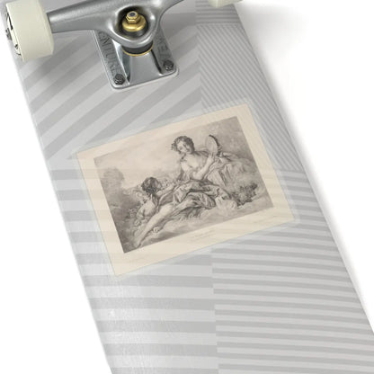 SKU:TSS-STICK-LBRRDL-6X6 Sizes:6" × 6" Types:Transparent