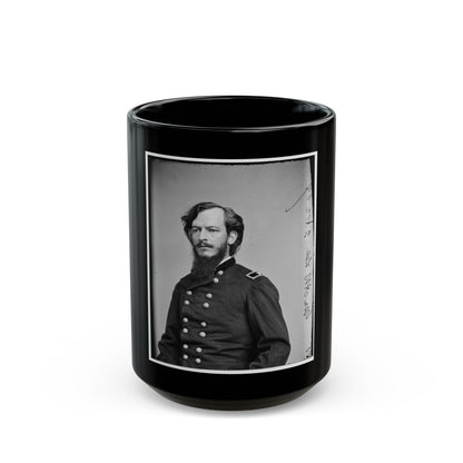 Albert C. Lee, Col 7th Kansas Cav 001 (U.S. Civil War) Black Coffee Mug