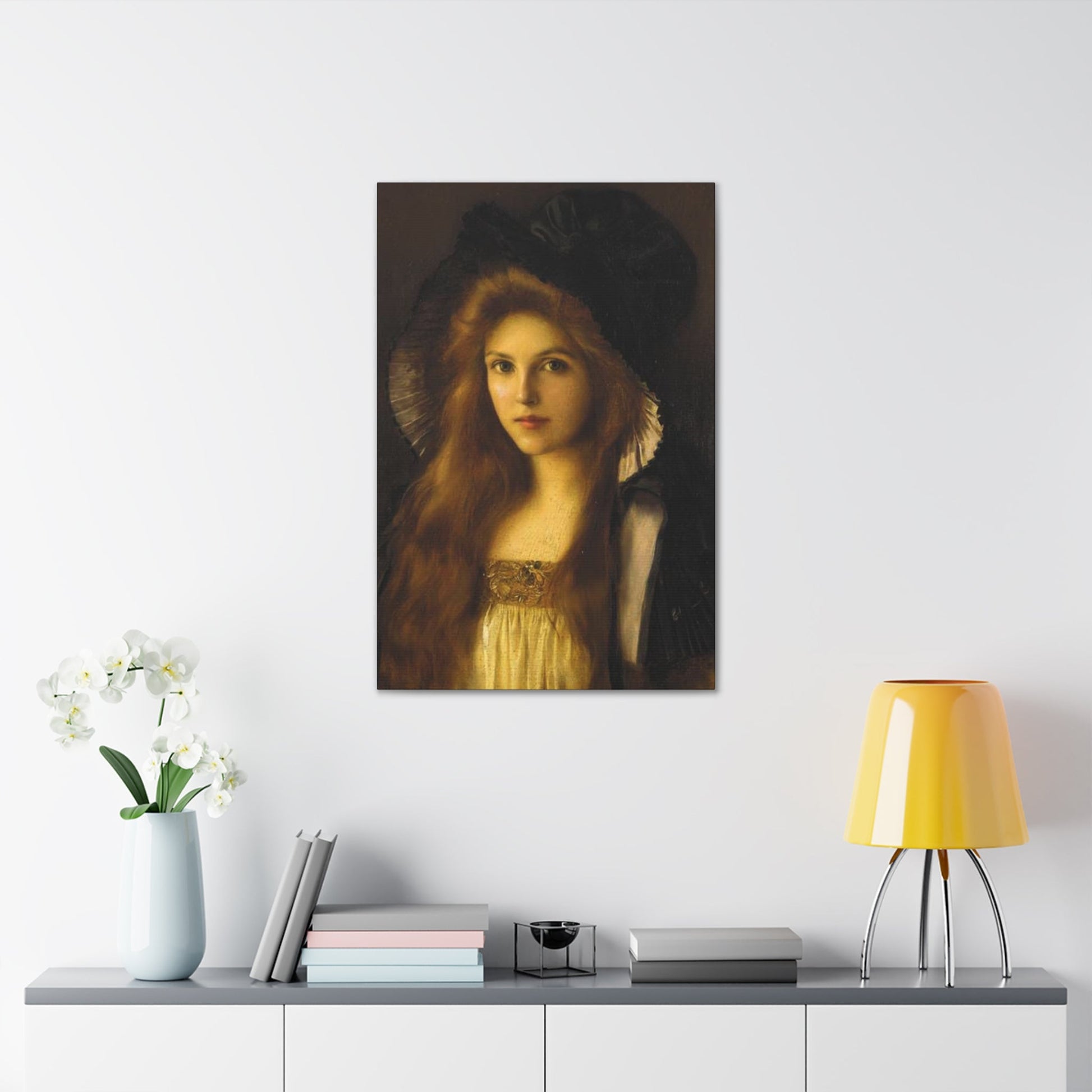 Albert Lynch (1851-1912) Beautiful Betty c1890 - Canvas Wall Art-The Sticker Space