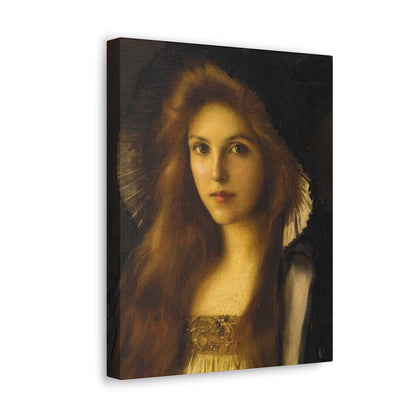 Albert Lynch (1851-1912) Beautiful Betty c1890 - Canvas Wall Art-The Sticker Space