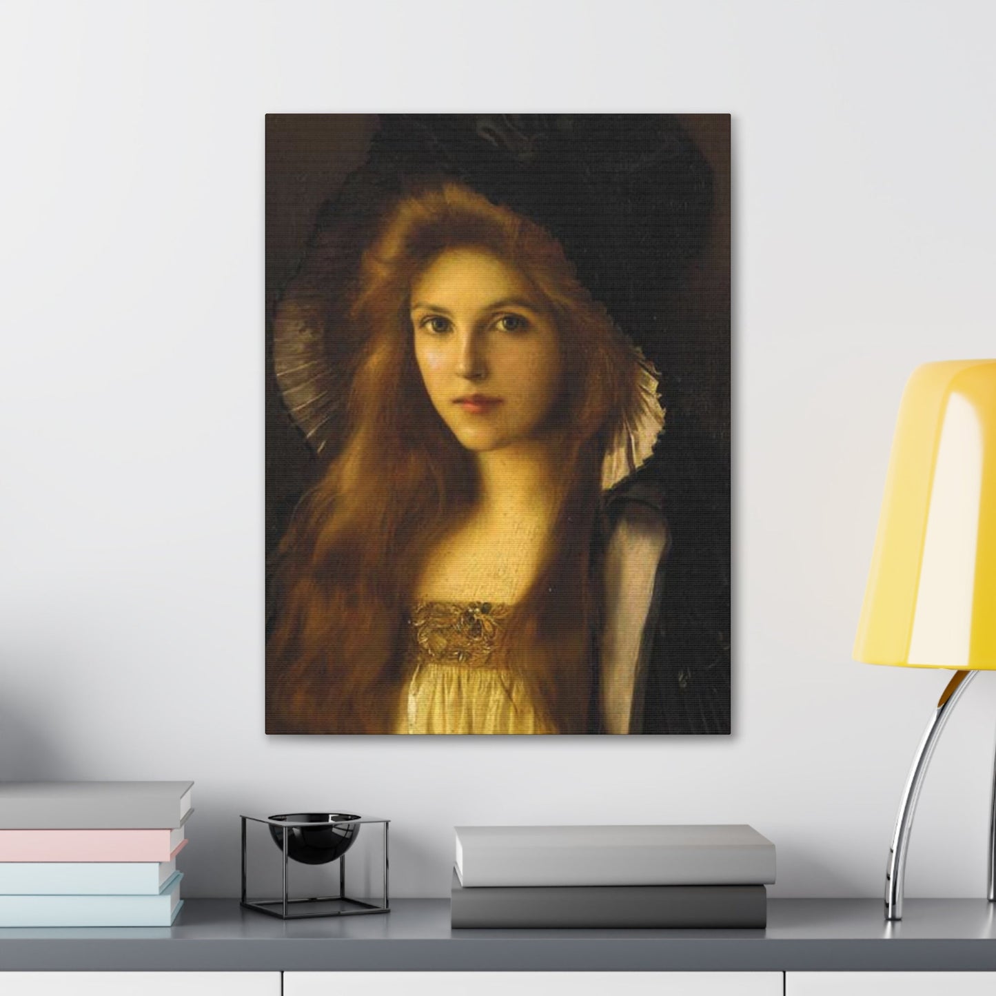 Albert Lynch (1851-1912) Beautiful Betty c1890 - Canvas Wall Art-The Sticker Space