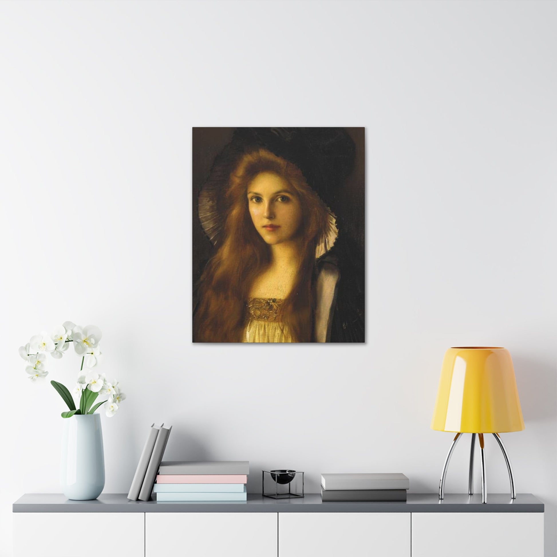 Albert Lynch (1851-1912) Beautiful Betty c1890 - Canvas Wall Art-The Sticker Space