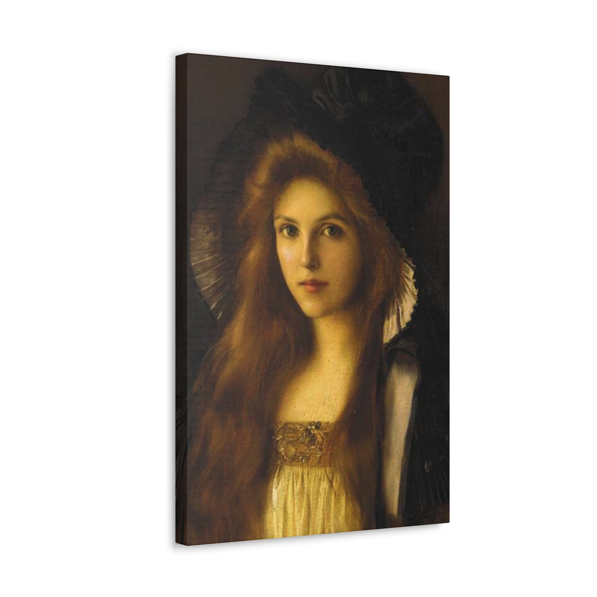 Albert Lynch (1851-1912) Beautiful Betty c1890 - Canvas Wall Art-The Sticker Space