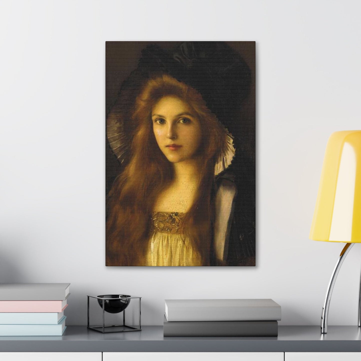 Albert Lynch (1851-1912) Beautiful Betty c1890 - Canvas Wall Art-The Sticker Space