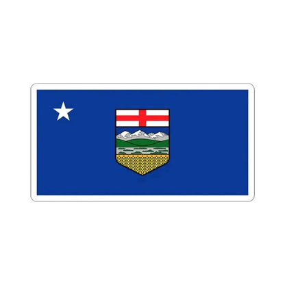 Albertan secessionist flag 2023 (Canada) STICKER Vinyl Kiss-Cut Decal 3 Inch White - The Sticker Space