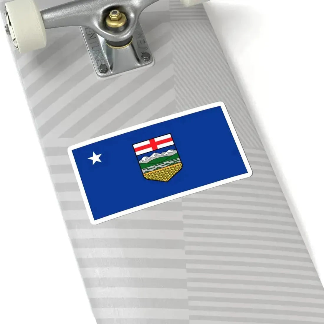 Albertan secessionist flag 2023 (Canada) STICKER Vinyl Kiss-Cut Decal - The Sticker Space