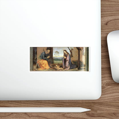 ALBERTINELLI, Mariotto - Birth of Christ (Artwork) STICKER Vinyl Die-Cut Decal-The Sticker Space