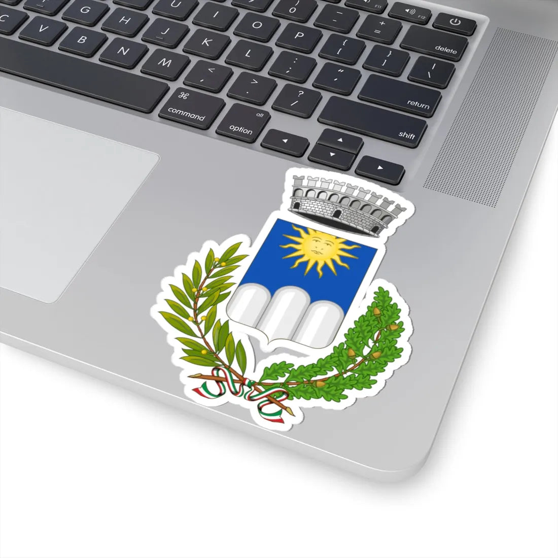 Albidona-Stemma (Italy) (Coat of Arms) STICKER Vinyl Kiss-Cut Decal - The Sticker Space