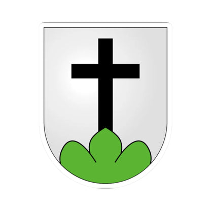 Albinen-coat of arms (Switzerland) (Coat of Arms) STICKER Vinyl Kiss-Cut Decal 2 Inch White - The Sticker Space