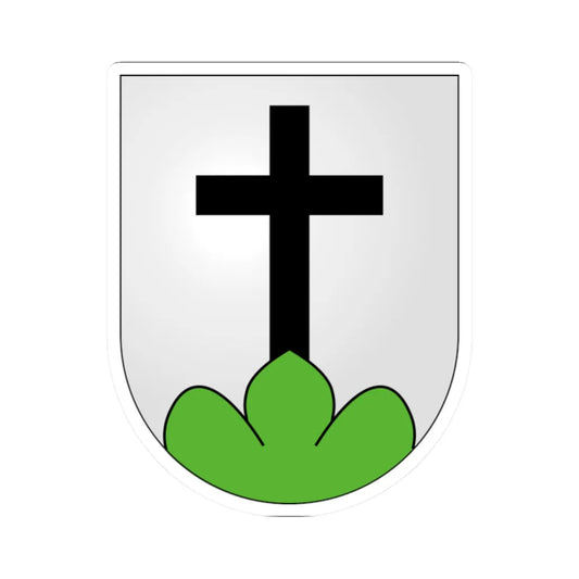 Albinen-coat of arms (Switzerland) (Coat of Arms) STICKER Vinyl Kiss-Cut Decal 2 Inch White - The Sticker Space