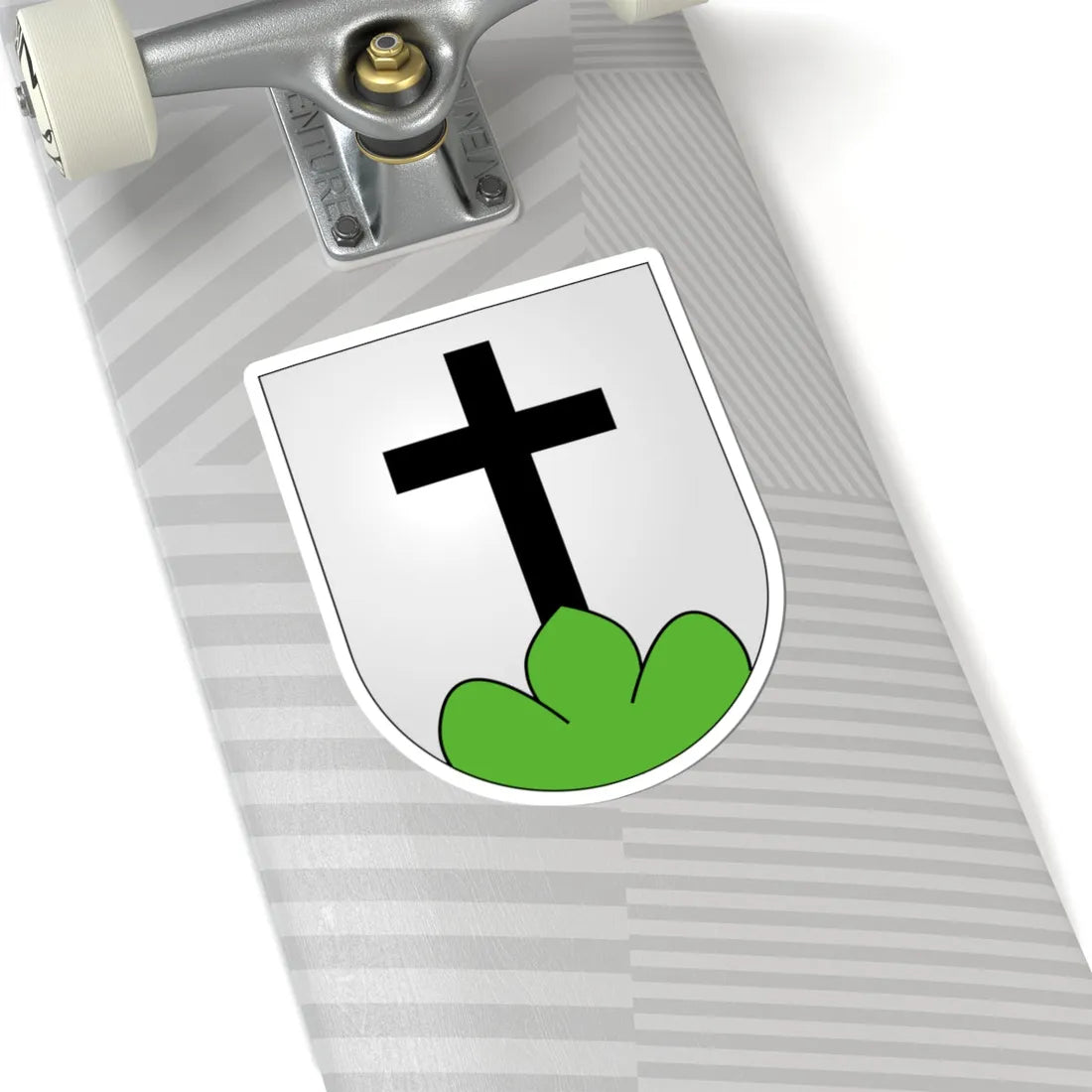 Albinen-coat of arms (Switzerland) (Coat of Arms) STICKER Vinyl Kiss-Cut Decal - The Sticker Space