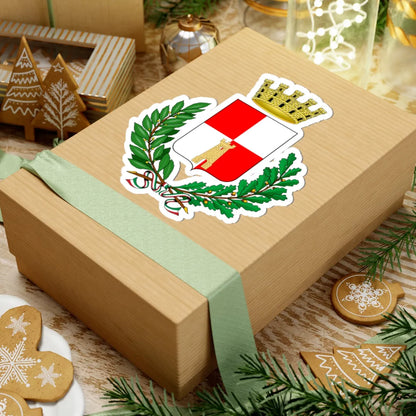 Albino Italia-Stemma (Italy) (Coat of Arms) STICKER Vinyl Kiss-Cut Decal - The Sticker Space