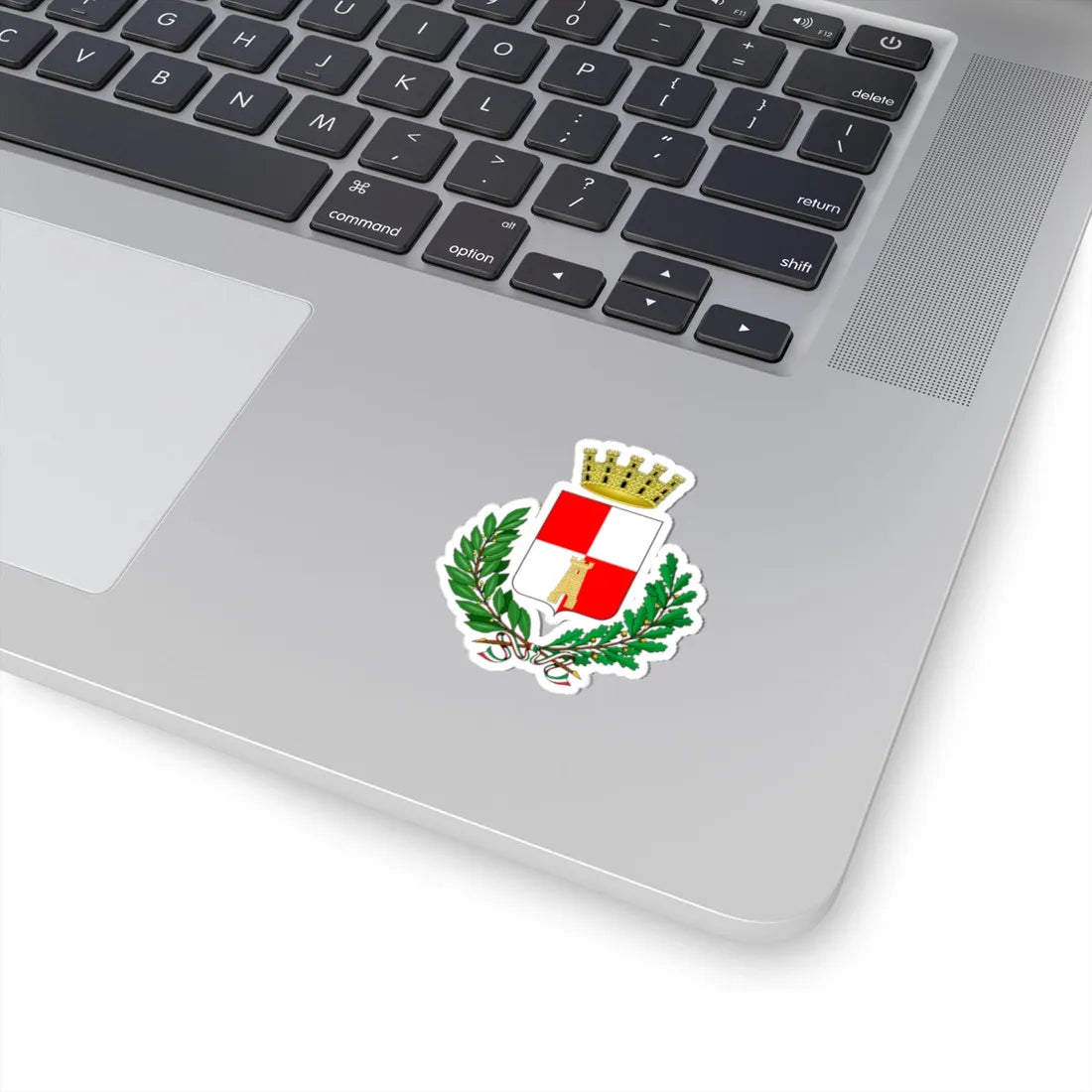 Albino Italia-Stemma (Italy) (Coat of Arms) STICKER Vinyl Kiss-Cut Decal - The Sticker Space
