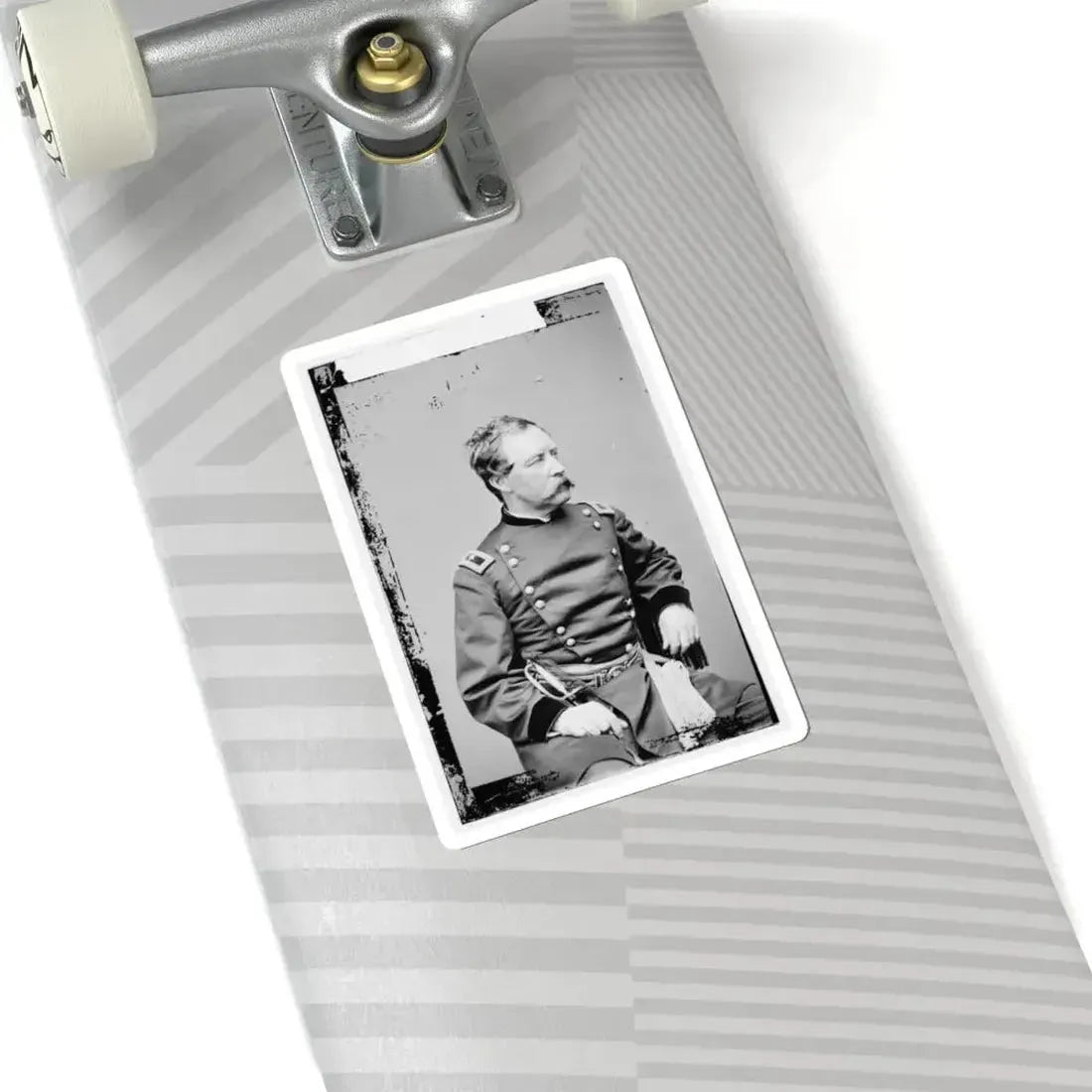 Albion P. Howe 001 (U.S. Civil War) STICKER Vinyl Kiss-Cut Decal - The Sticker Space