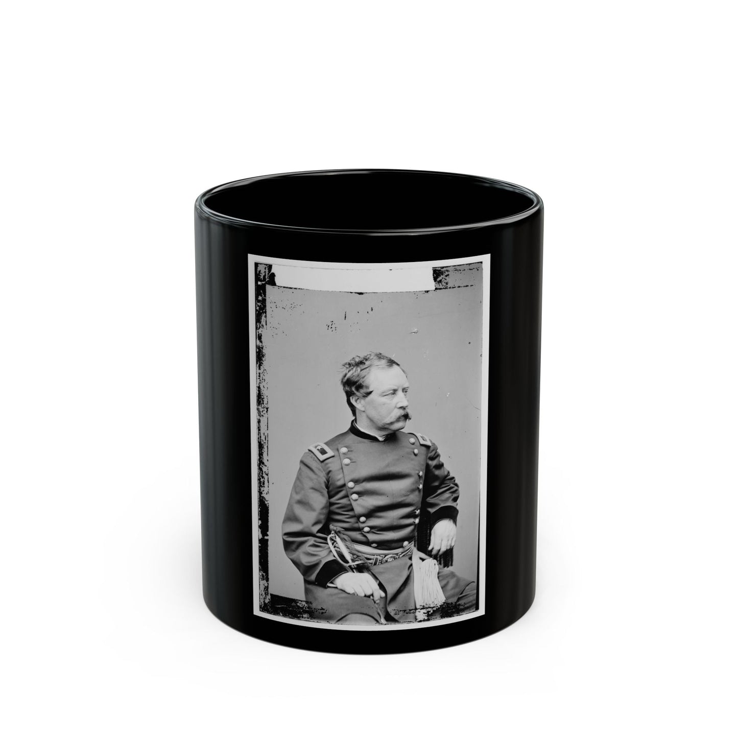 Albion P. Howe 001 (U.S. Civil War) Black Coffee Mug