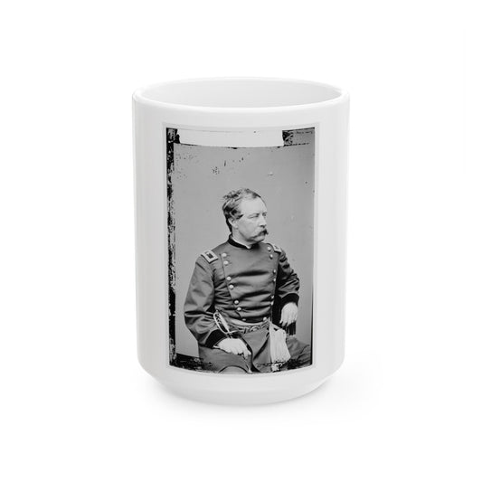 Albion P. Howe 001 (U.S. Civil War) White Coffee Mug-15oz-The Sticker Space