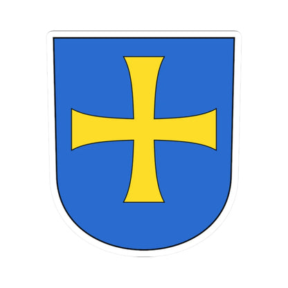 Albisrieden (Switzerland) (Coat of Arms) STICKER Vinyl Kiss-Cut Decal 2 Inch White - The Sticker Space