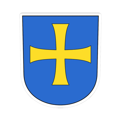 Albisrieden (Switzerland) (Coat of Arms) STICKER Vinyl Kiss-Cut Decal 3 Inch White - The Sticker Space