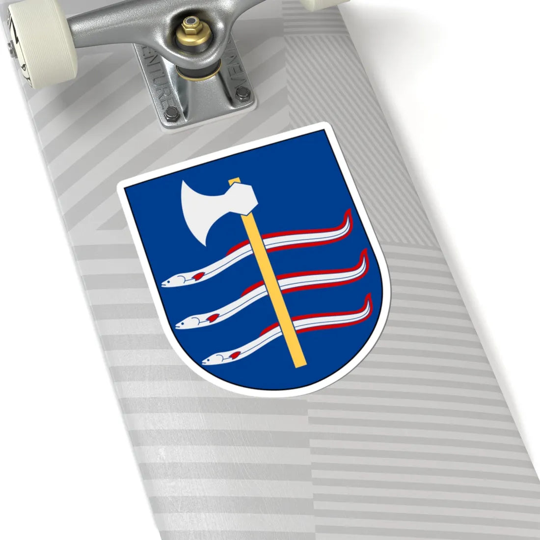 Albo vapen (Sweden) (Coat of Arms) STICKER Vinyl Kiss-Cut Decal - The Sticker Space
