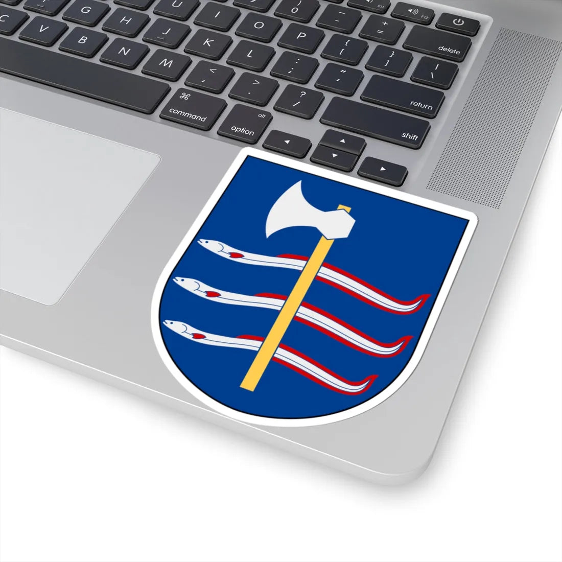 Albo vapen (Sweden) (Coat of Arms) STICKER Vinyl Kiss-Cut Decal - The Sticker Space