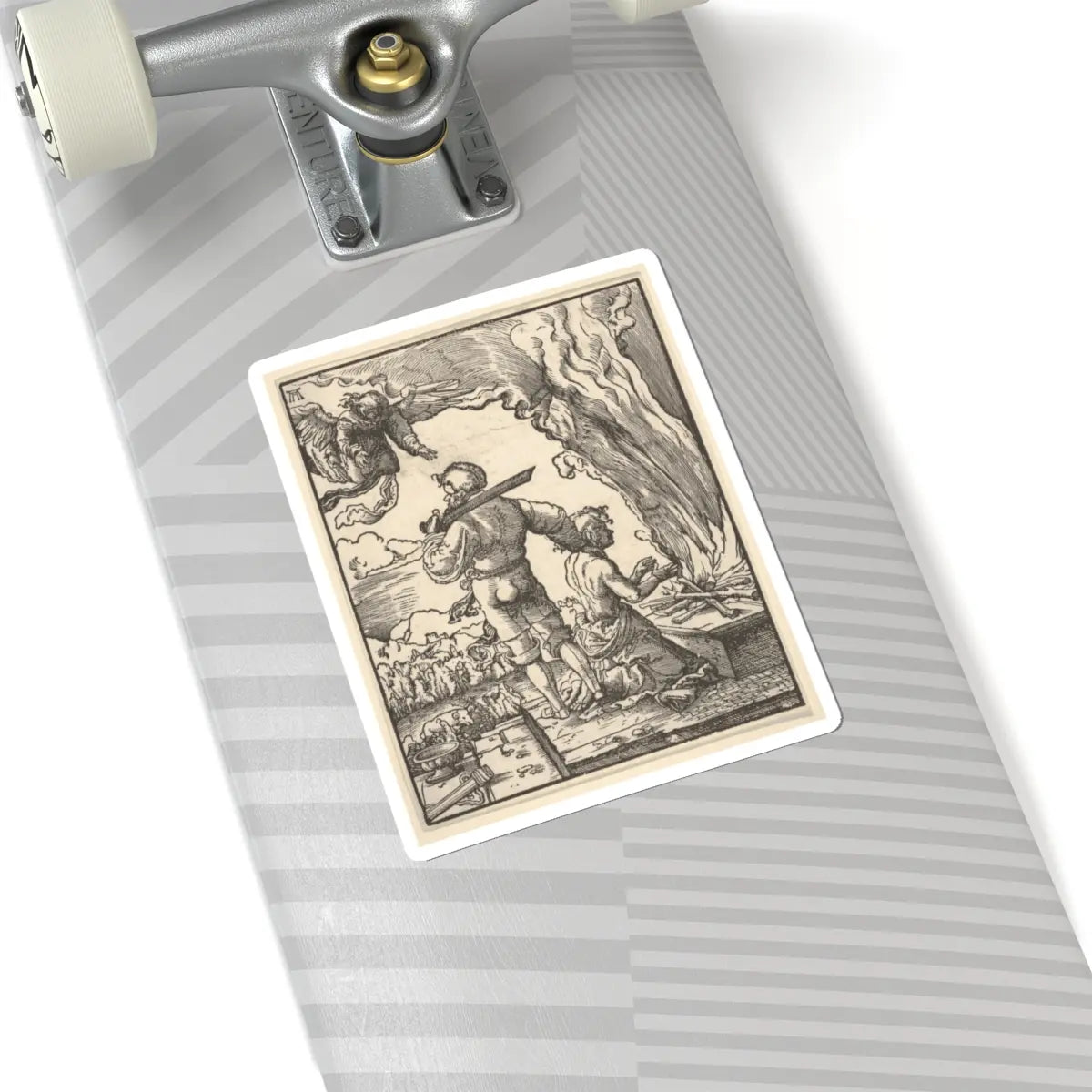 SKU:TSS-STICK-LBRLTD-6X6-2 Sizes:6" × 6" Types:White