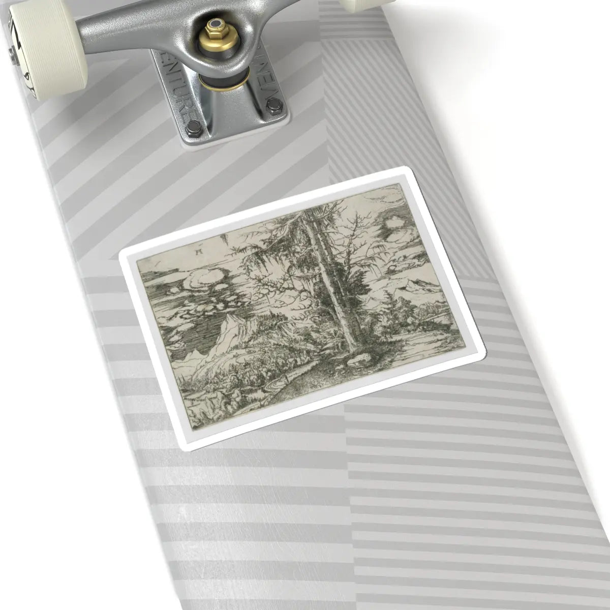 SKU:TSS-STICK-LBRLTD-6X6-51 Sizes:6" × 6" Types:White