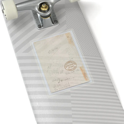 SKU:TSS-STICK-LBRLTD-6X6-13S9V Sizes:6" × 6" Types:Transparent