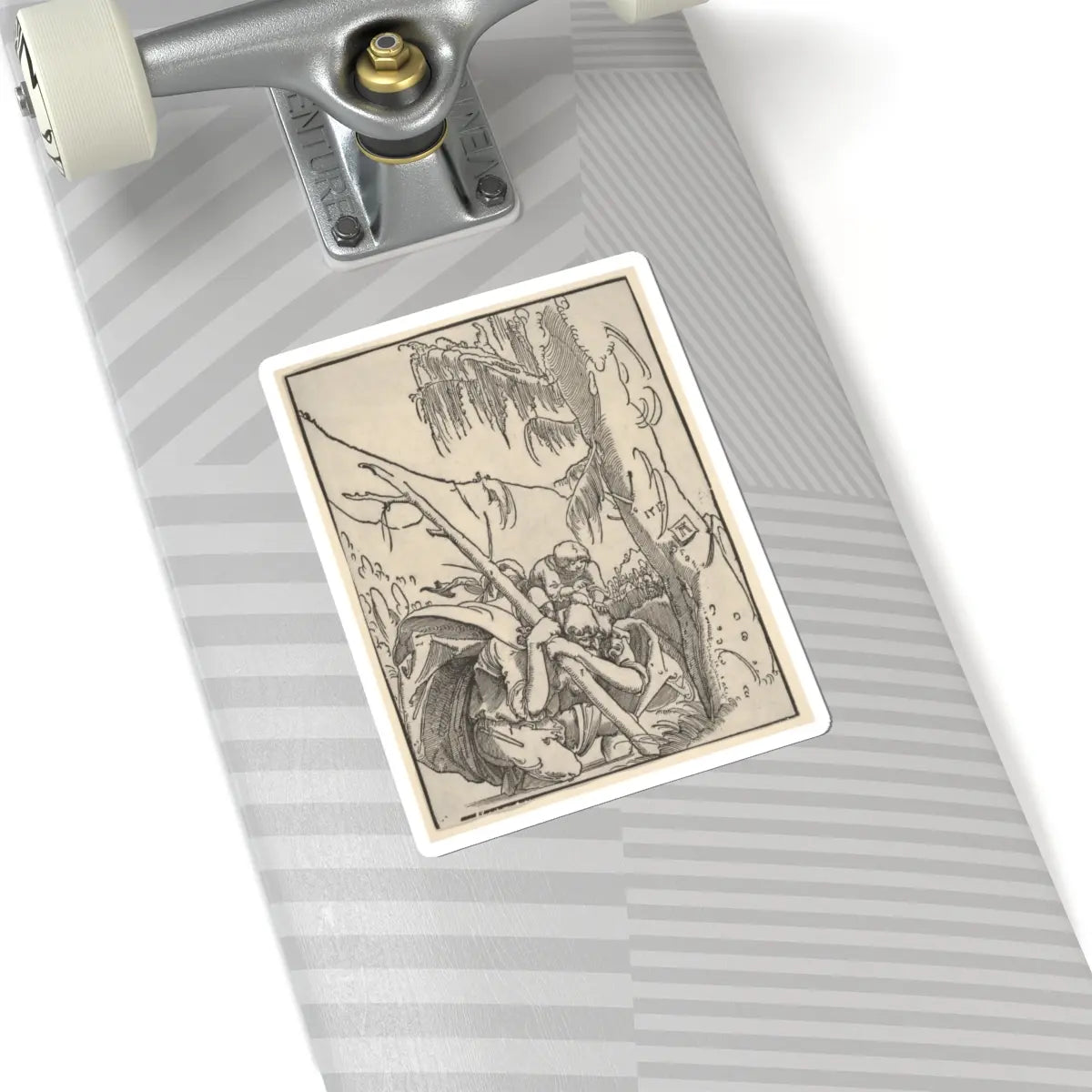 SKU:TSS-STICK-LBRLTD-6X6-85 Sizes:6" × 6" Types:White