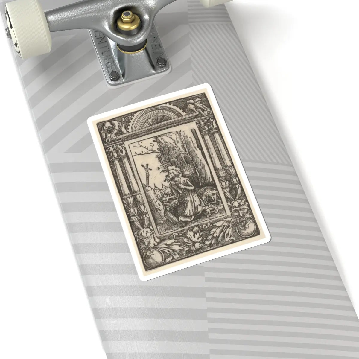 SKU:TSS-STICK-LBRLTD-6X6-93 Sizes:6" × 6" Types:White