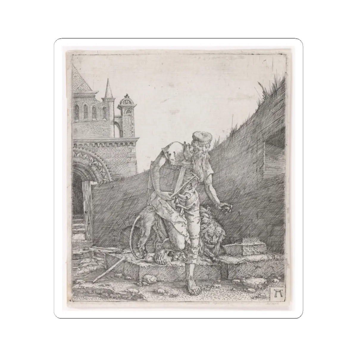 SKU:TSS-STICK-LBRLTD-6X6-96 Sizes:6" × 6" Types:White