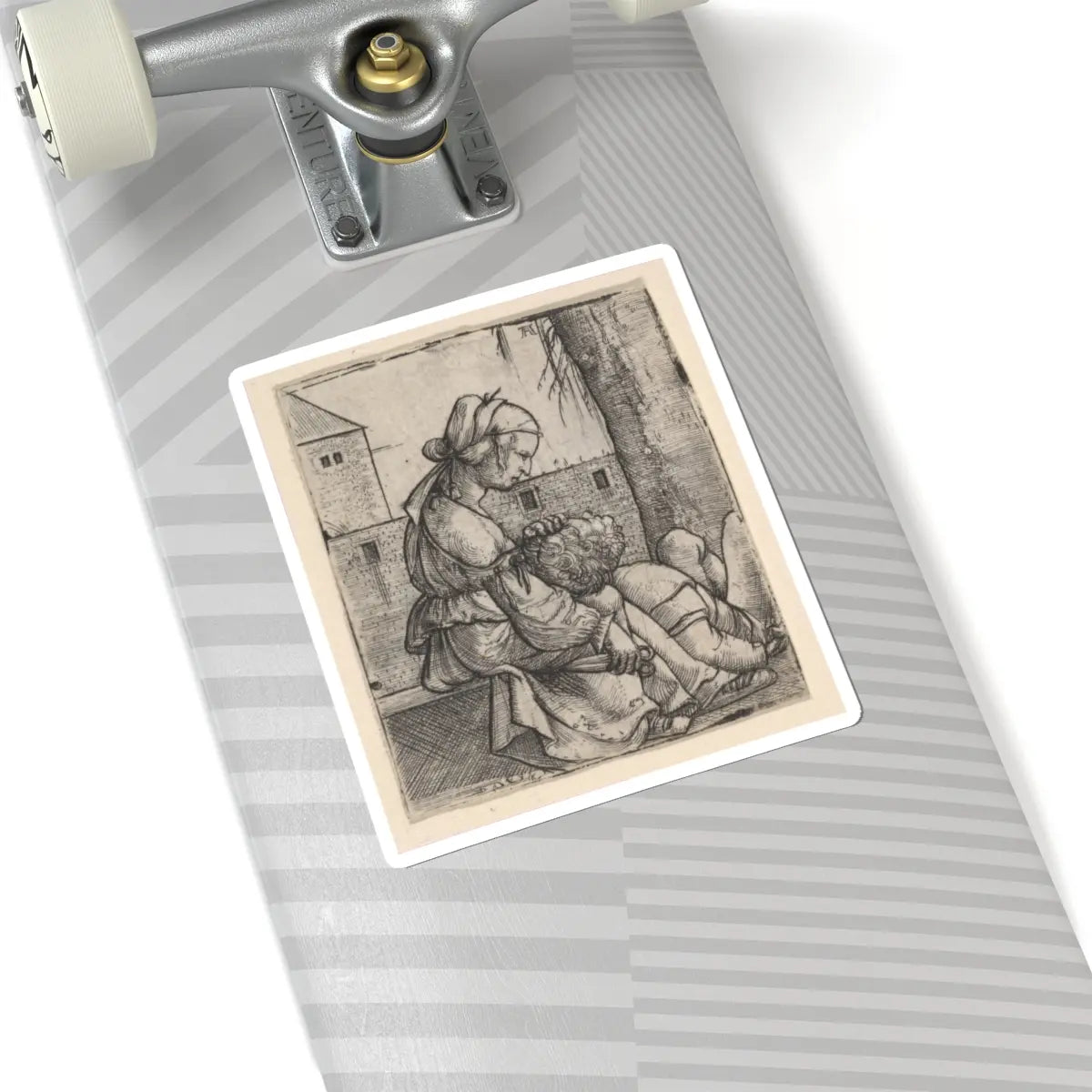 SKU:TSS-STICK-LBRLTD-6X6-97 Sizes:6" × 6" Types:White