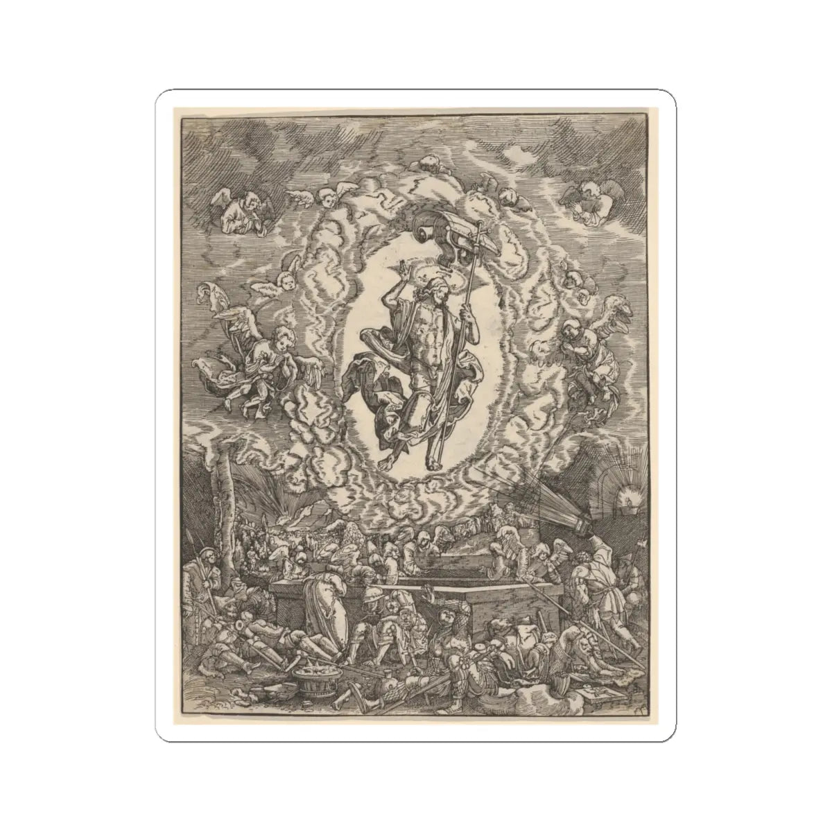 SKU:TSS-STICK-LBRLTD-6X6-126 Sizes:6" × 6" Types:White