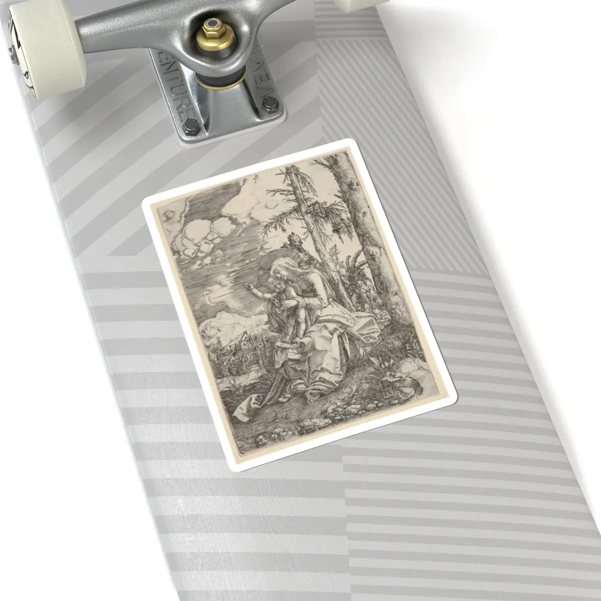 SKU:TSS-STICK-LBRLTD-6X6-135 Sizes:6" × 6" Types:White