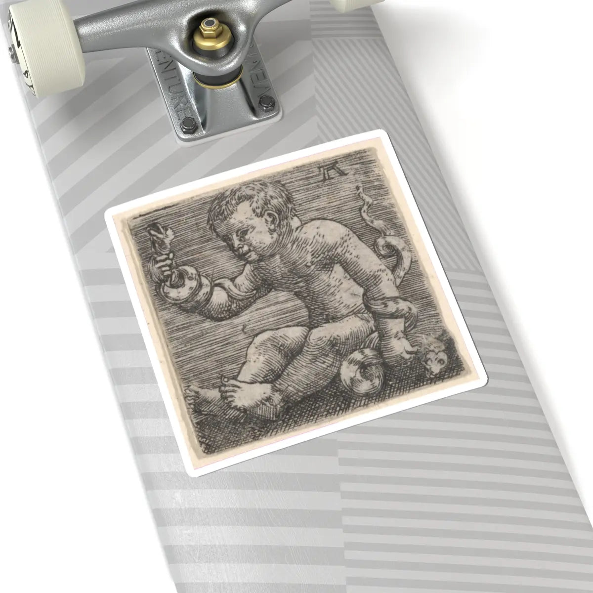 SKU:TSS-STICK-LBRLTD-6X6-147 Sizes:6" × 6" Types:White