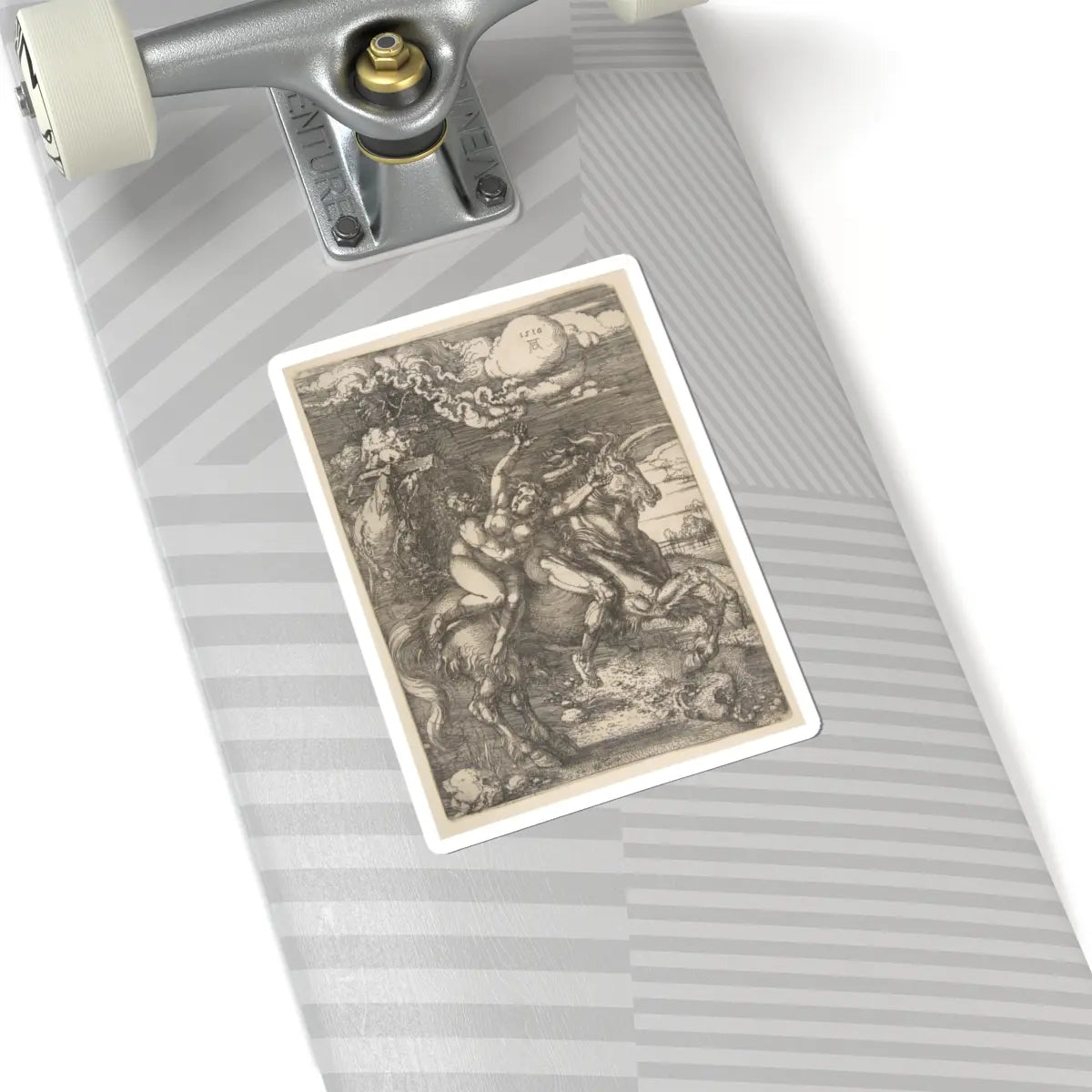 SKU:TSS-STICK-LBRDRR-6X6-2 Sizes:6" × 6" Types:White