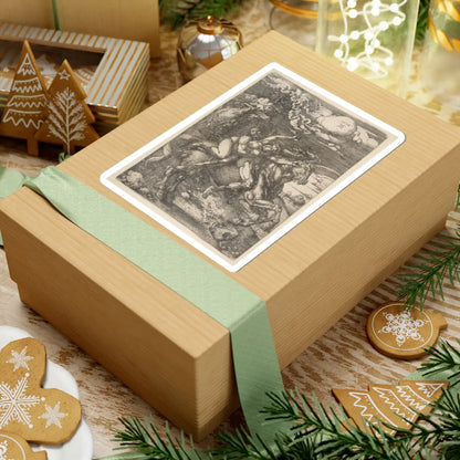 SKU:TSS-STICK-LBRDRR-6X6-2 Sizes:6" × 6" Types:White