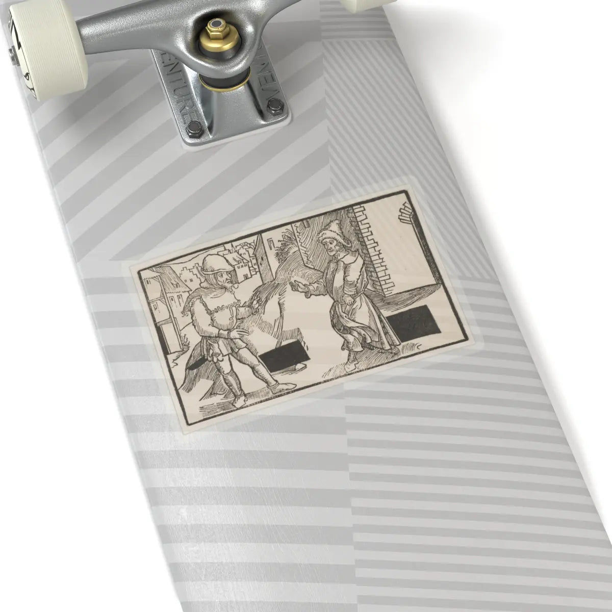 SKU:TSS-STICK-LBRDRR-6X6-13SCN Sizes:6" × 6" Types:Transparent