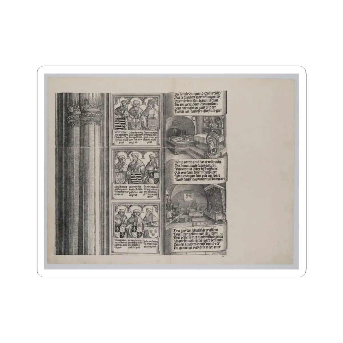 SKU:TSS-STICK-LBRDRR-6X6-32 Sizes:6" × 6" Types:White