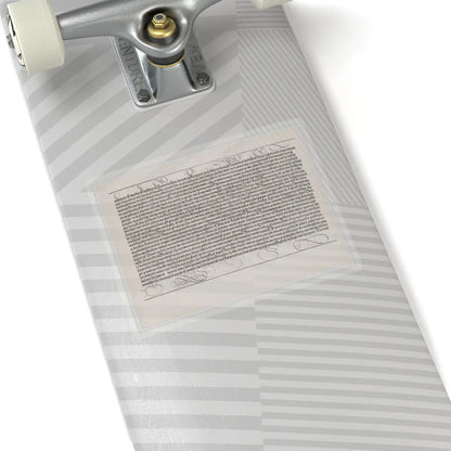 SKU:TSS-STICK-LBRDRR-6X6-13SDG Sizes:6" × 6" Types:Transparent