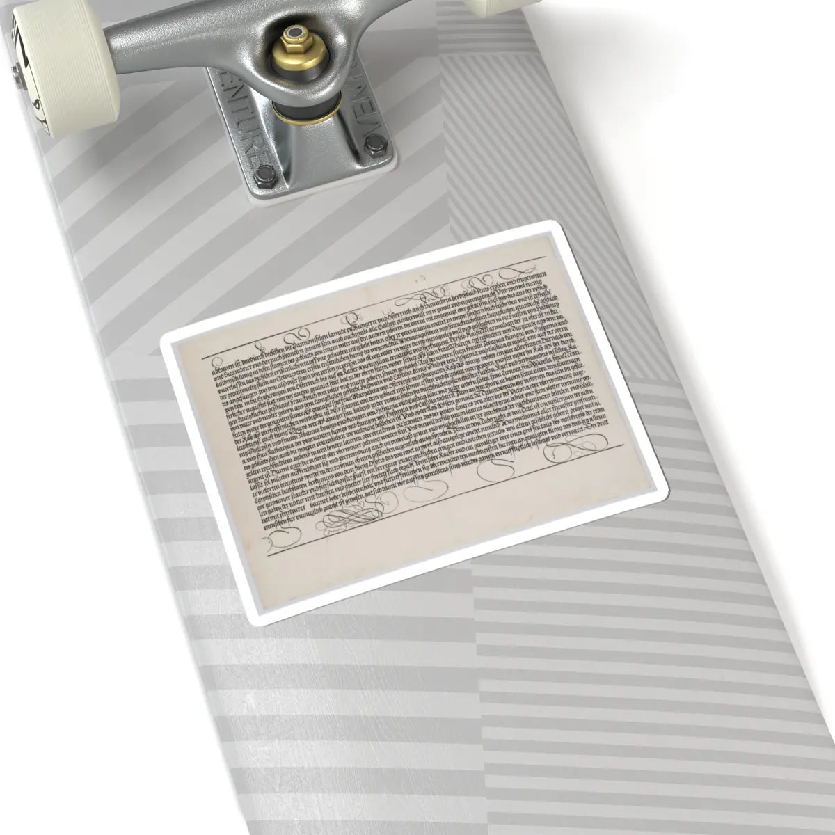 SKU:TSS-STICK-LBRDRR-6X6-41 Sizes:6" × 6" Types:White