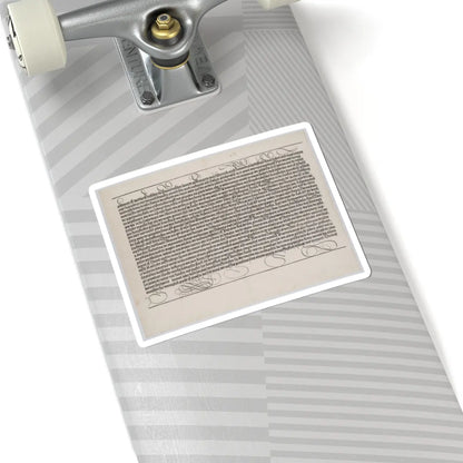 SKU:TSS-STICK-LBRDRR-6X6-41 Sizes:6" × 6" Types:White