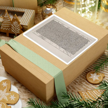 SKU:TSS-STICK-LBRDRR-6X6-41 Sizes:6" × 6" Types:White